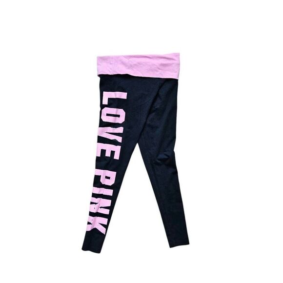 victoria's secret pink foldover leggings - Picture 1 of 6